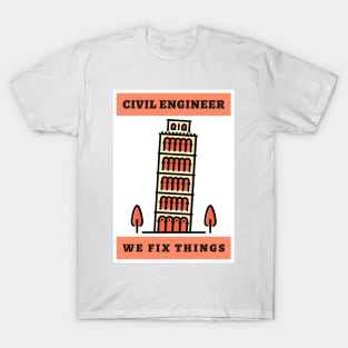 Awesome Civil Engineers T-Shirt